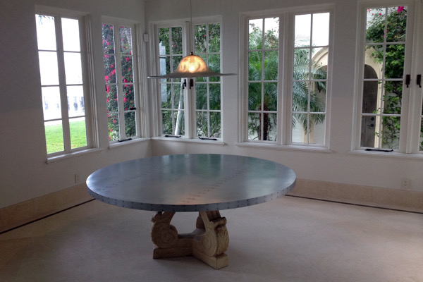 Zinc Dining Table Top