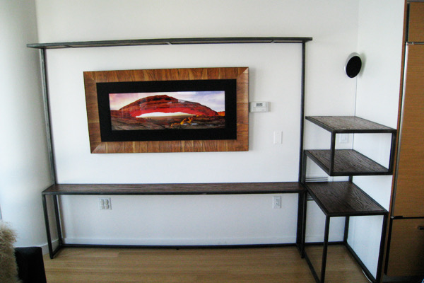 Steel and Wood Shelving